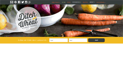 Desktop Screenshot of ditchthewheat.com